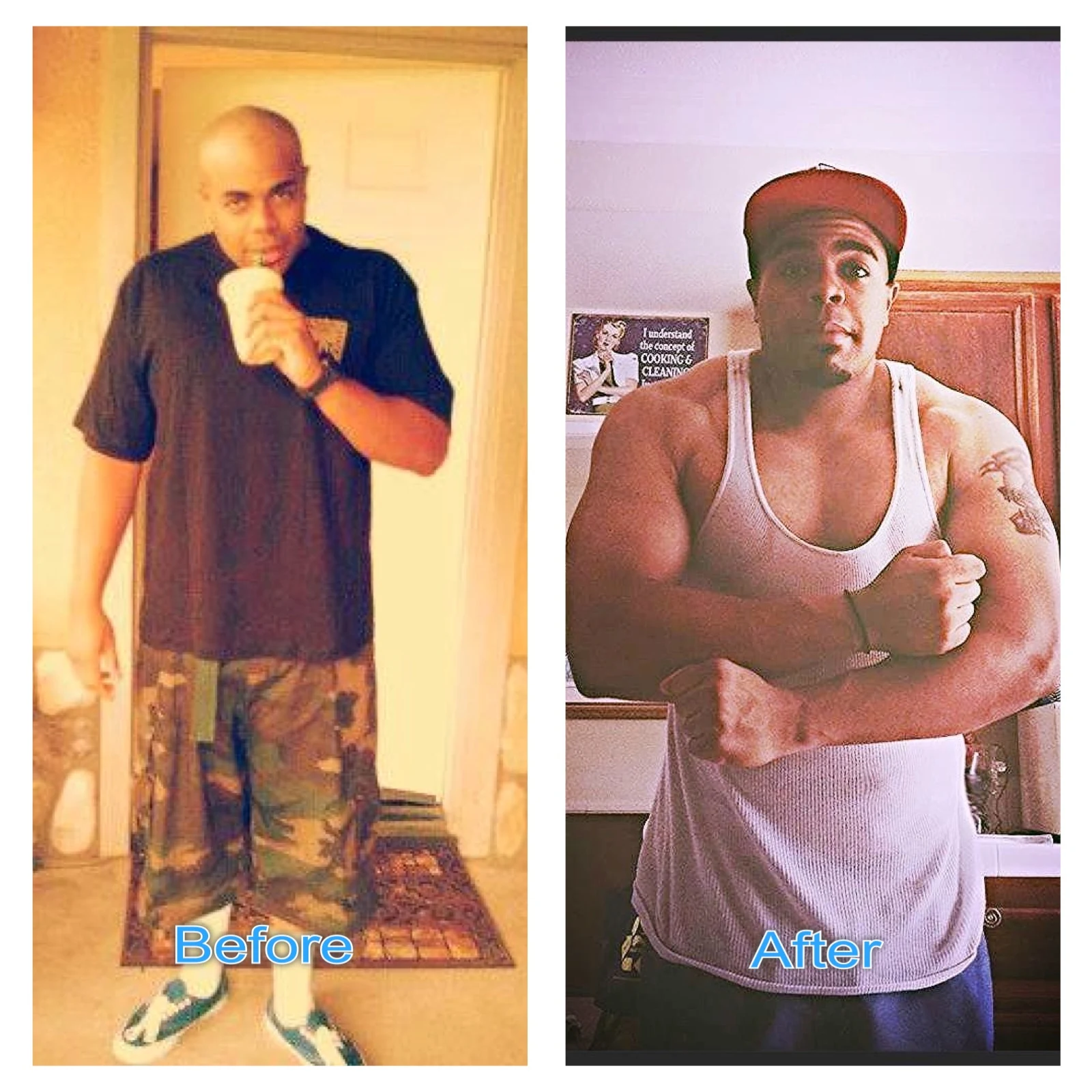 B. Jordan — before and after